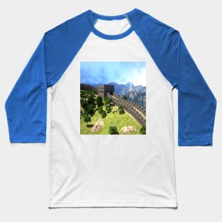 Great Wall of China Baseball T-Shirt